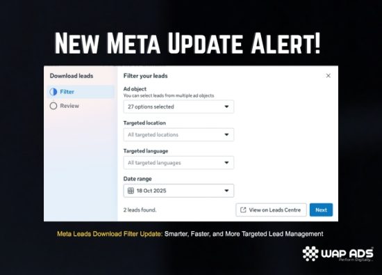 Meta Leads Download Filter Update